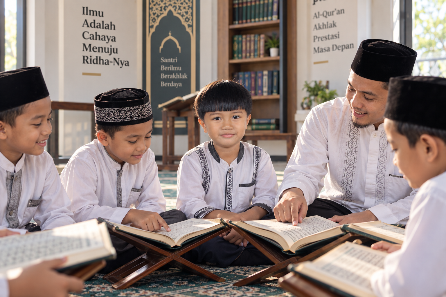 Menghafal di Pondok Yatim Dhuafa Thursina